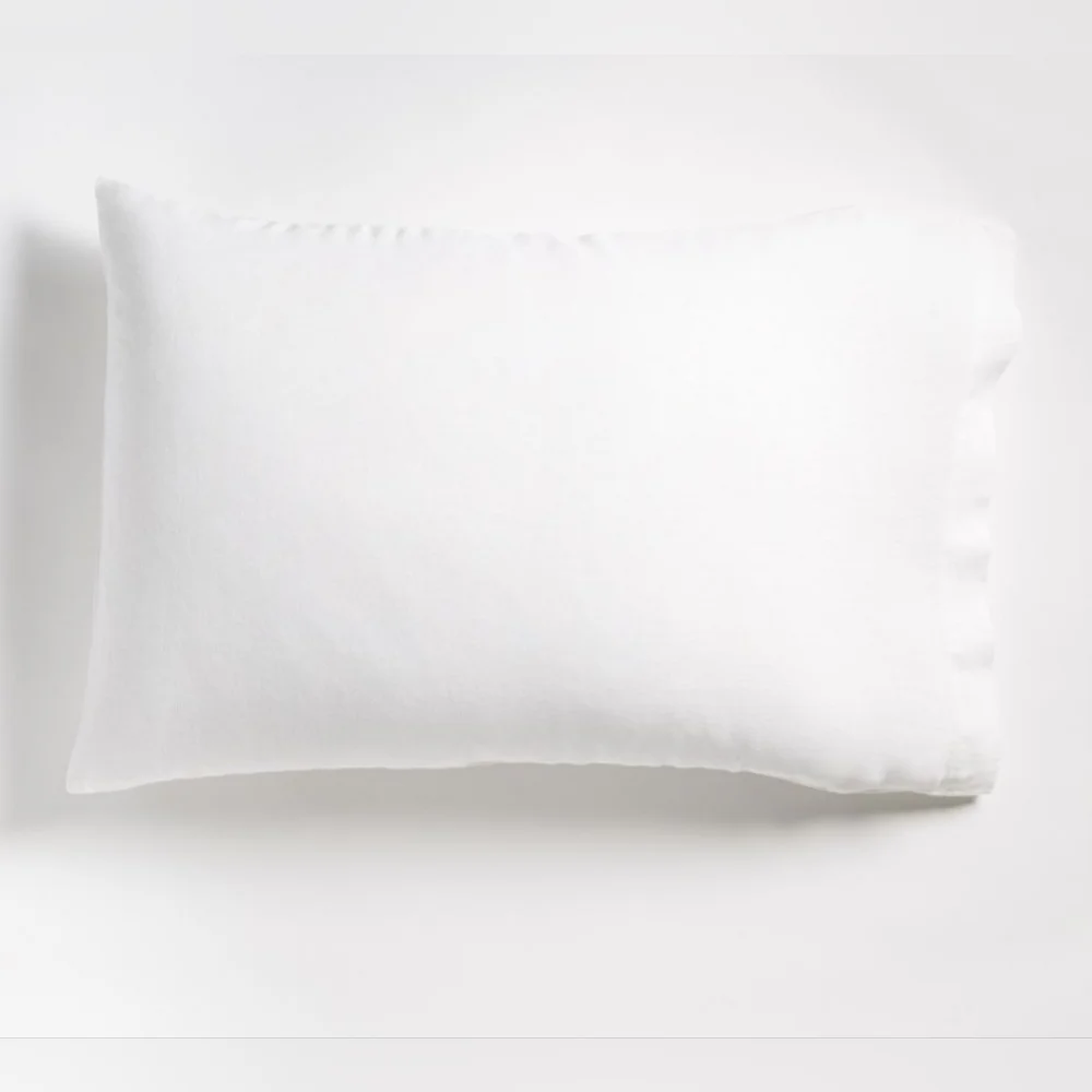 ❤️BUY 2 GET 1 FREE European Flax Linen Pillowcases, Size Standard, Color White